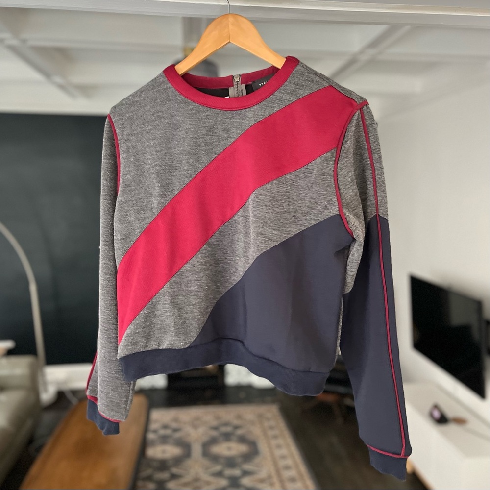 Dressy Endless Rose sweater, slightly cropped  (Size M)